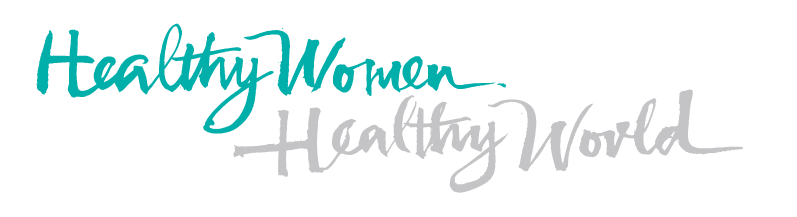 Healthy Women, Healthy World logo