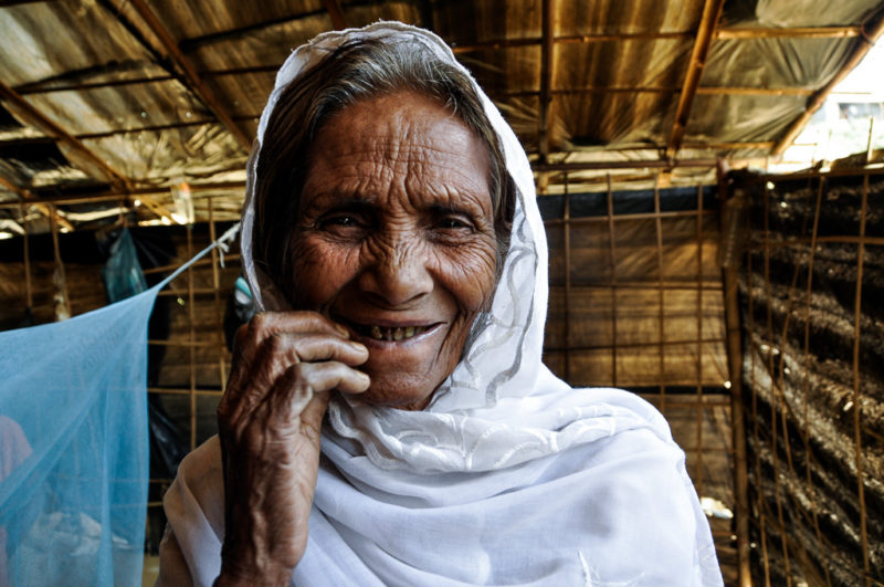 Sonomaher smiling, showing strength after the death of her daughter