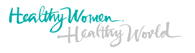 Healthy Women, Healthy World logo