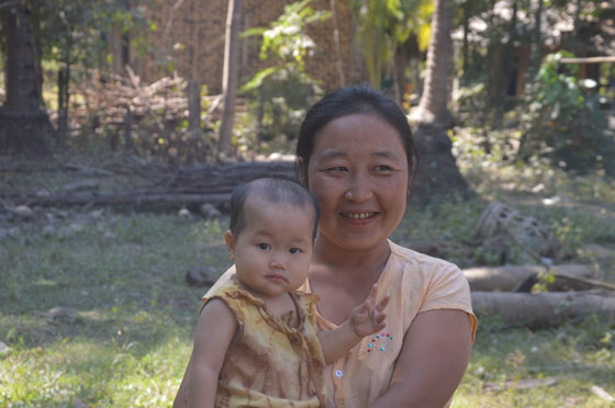 Eh Wah, a mother of 7 in Myanmar, received pregnancy care by a health care worker who was trained through Medical Teams