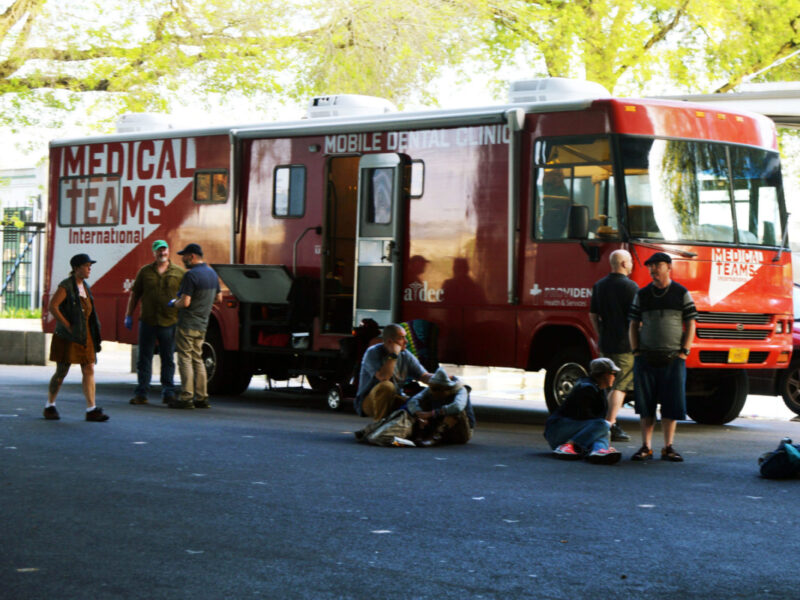 Mobile Dental Van, May 2017.