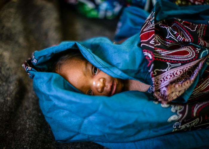 Baby born in Tanzania, 2019.