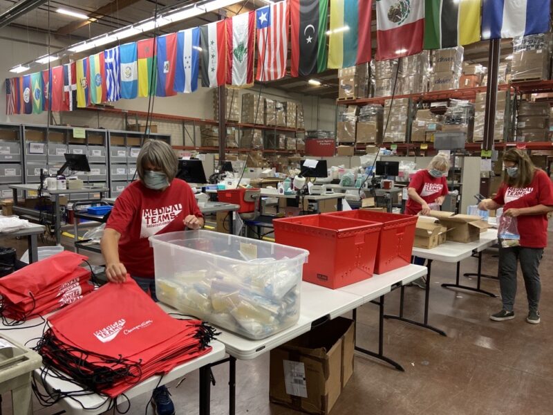 Compassion Force Kitting in the Distribution Center