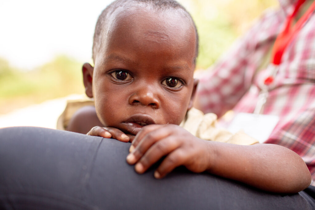 little boy's face