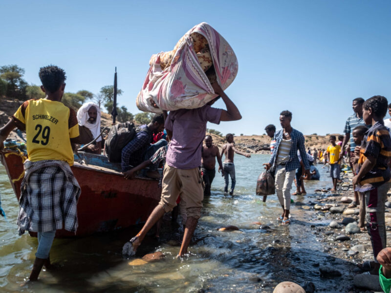 Tigray Refugees cross border to Sudan