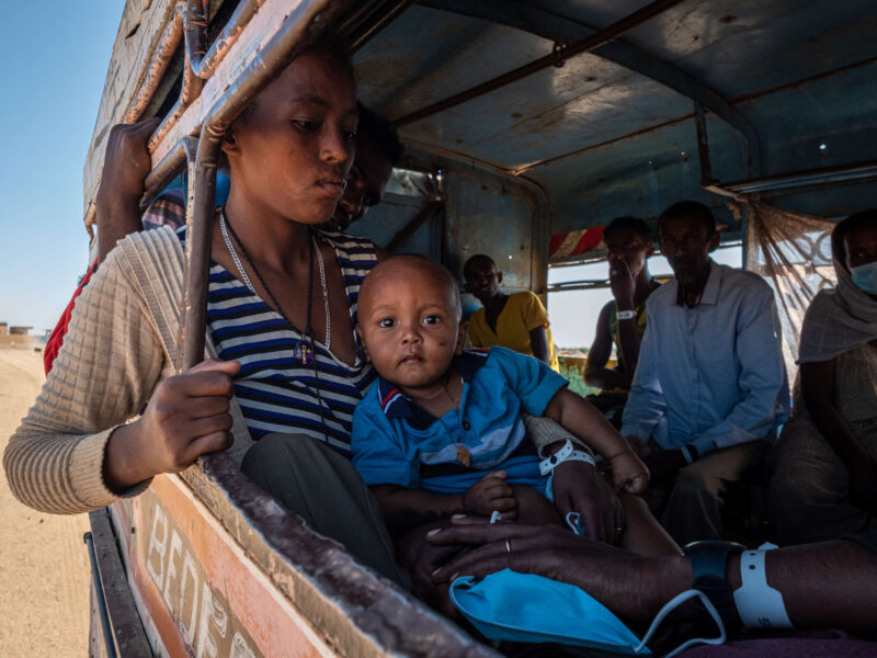 Tigray refugees cross border to Sudan