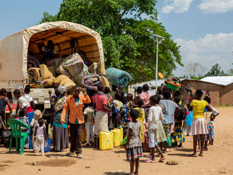Uganda, Rwamwanja refugee influx, 2022