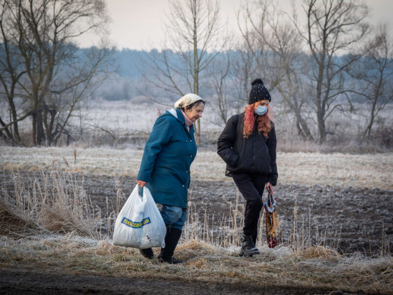 Ukraine - Slovakia border, 2022