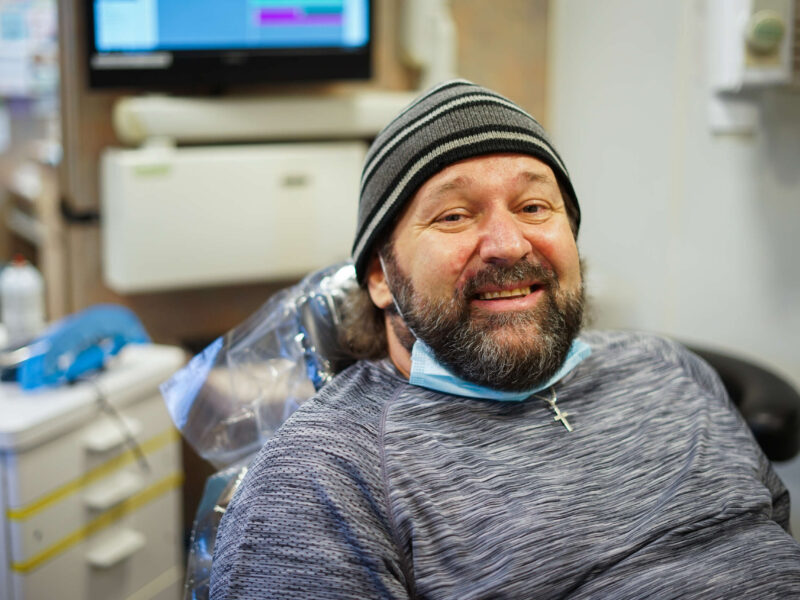Patient Keith Watts Care after dental procedure