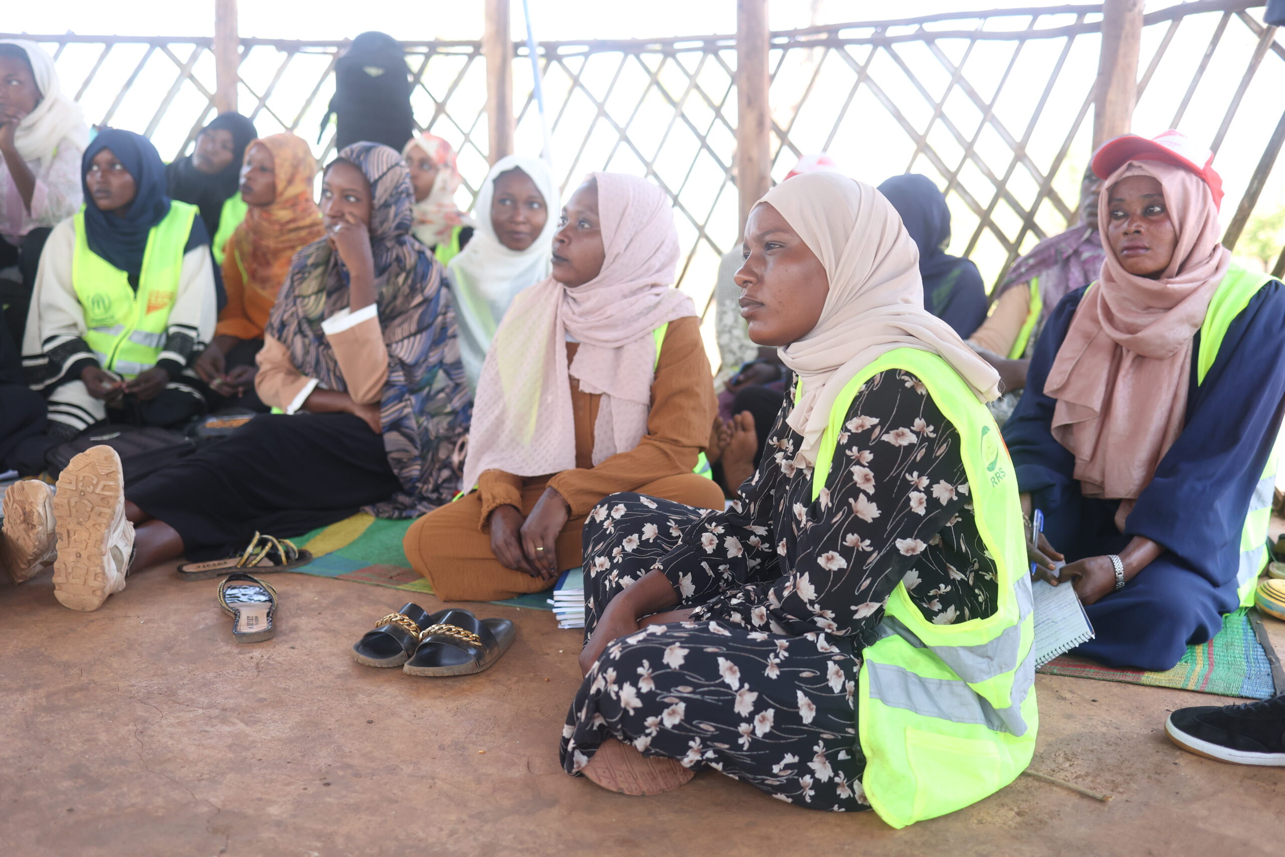 Community health workers attending a seminar.