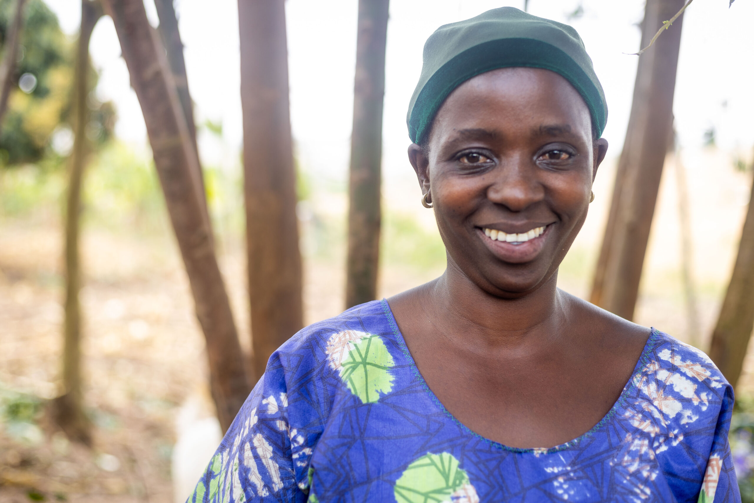 A portrait of Nzariturike smiling.