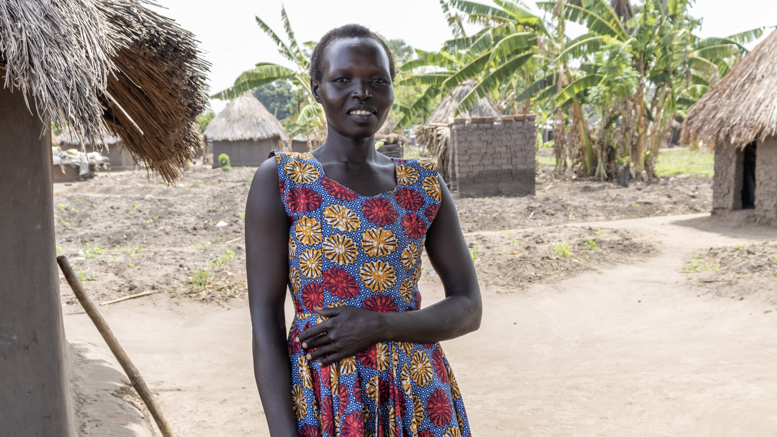 Portrait of Beatrice Kideng. 