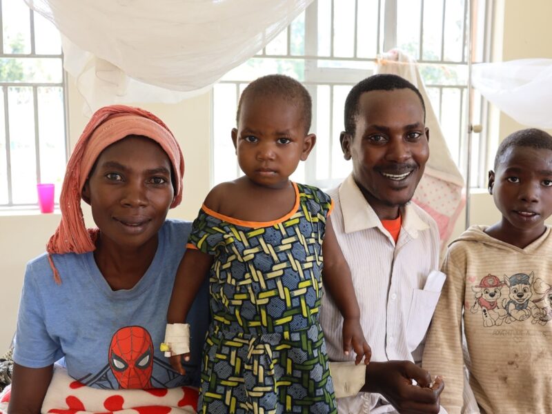 Kevine and her family.