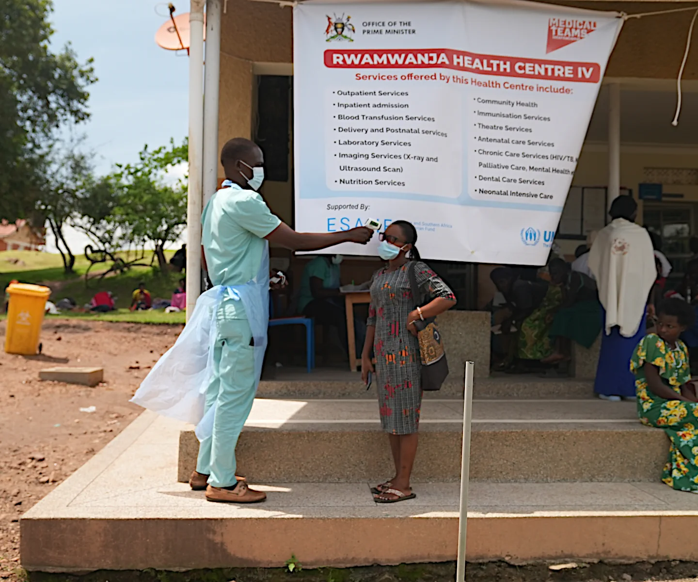 Screening for Ebola at Rwamwanja Health Centre IV, Uganda, 2026