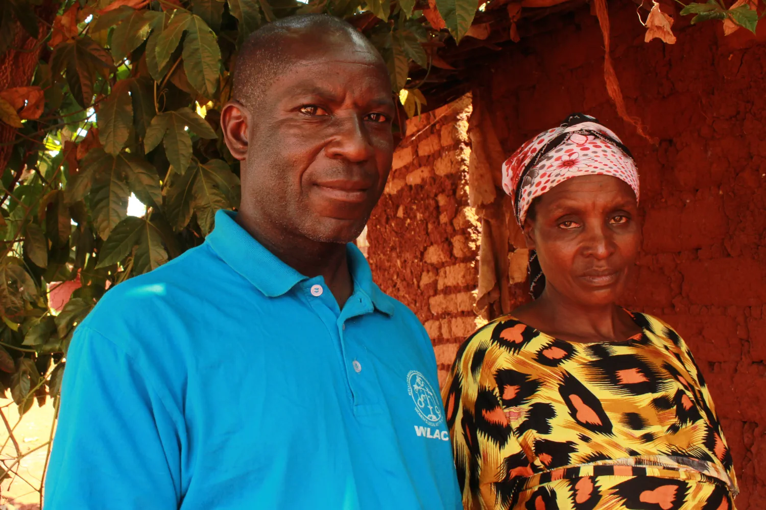 Bapfumukeko and her husband in Tanzania.